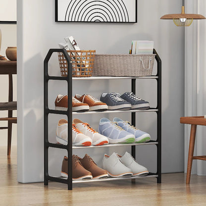 4 Floor Assembly Simple Creative Home Shoe Rack Dormitory Door Storage Rack Storage Shoe Multifunctional Cabinet  Home Supplies